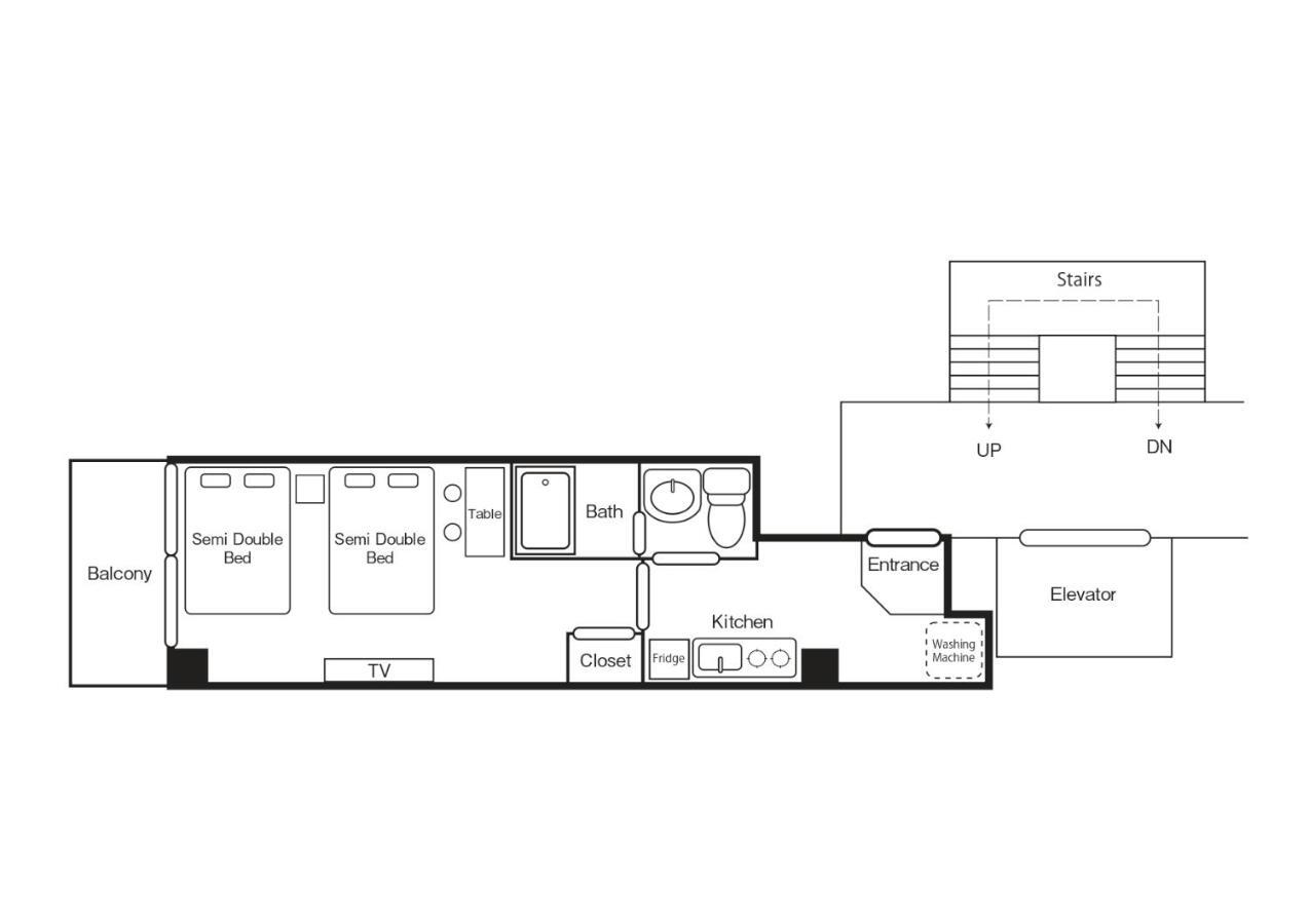 Elizabeth Garden Shinsaibashi Apartment Osaka Bagian luar foto